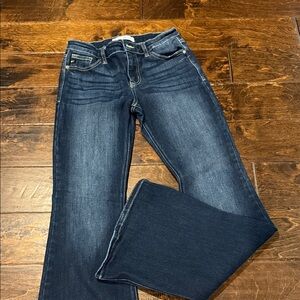 KanCan Dark Blue Flare Jeans